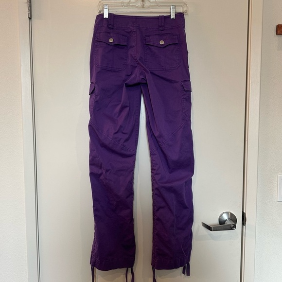 I.AM.GIA Women’s Deadstock Purple Ryder Cargo Pants / Trousers size XS - Picture 9 of 9